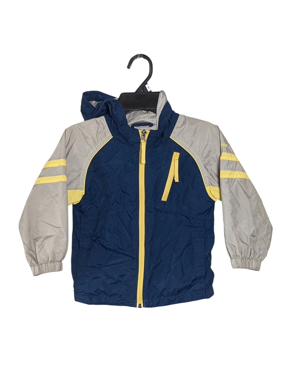 Columbia Toddler Boys Hooded Rain Jacket Size 3T